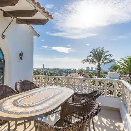 W Pool Seaview In Cometa Villa Calp